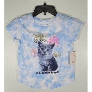 Girls Size  small SO® Americana Graphic Tee ~TOO CUTE~